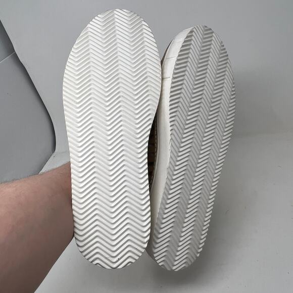 Vince Camuto Huarache Shoe Leather Sneaker Tan Brown Casual Slip On - 9.5 - Picture 6 of 6